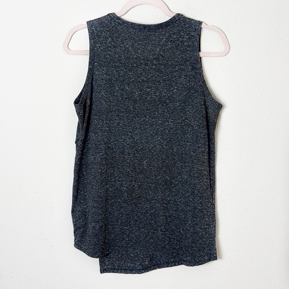 Athleta Activewear Tank Dark Gray Crew Neck Sleeveless Cotton Blend size XS - Picture 2 of 8
